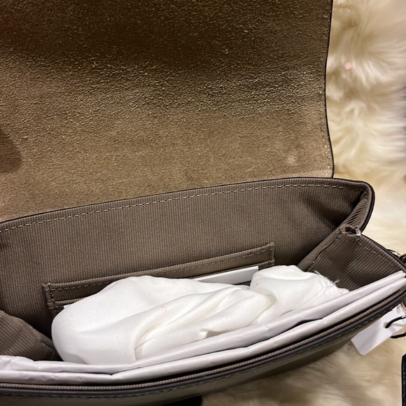 New Furla Narciso two tone leather crossbody bag - Picture 5 of 8